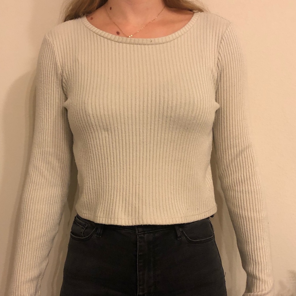 Cropped long sleeve